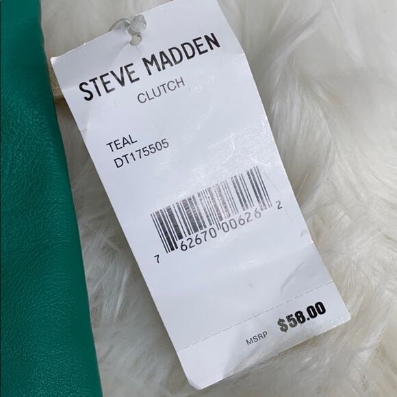 Steve Madden Teal Clutch NWT - Picture 2 of 7